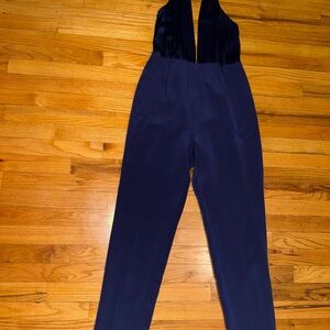 Olcay Gulsen Midnight Blue Jumpsuit